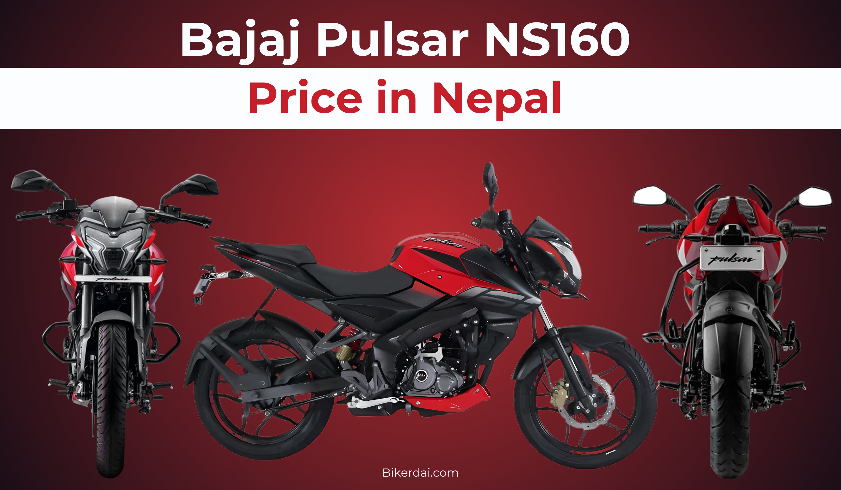 bajaj Pulsar NS160 Price In Nepal