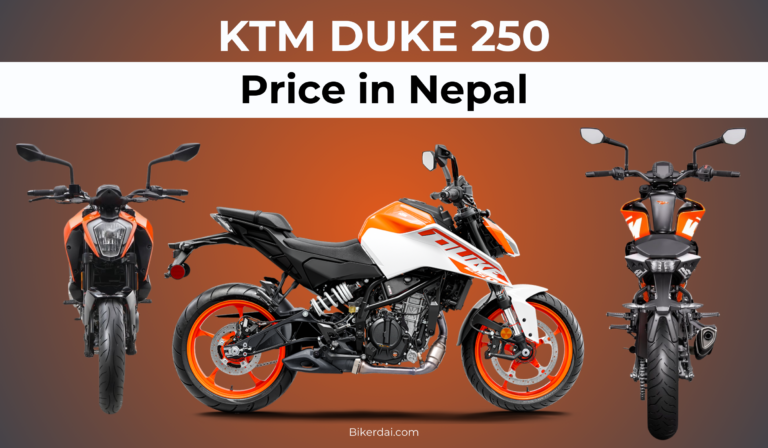 KTM Duke 250 Price in Nepal