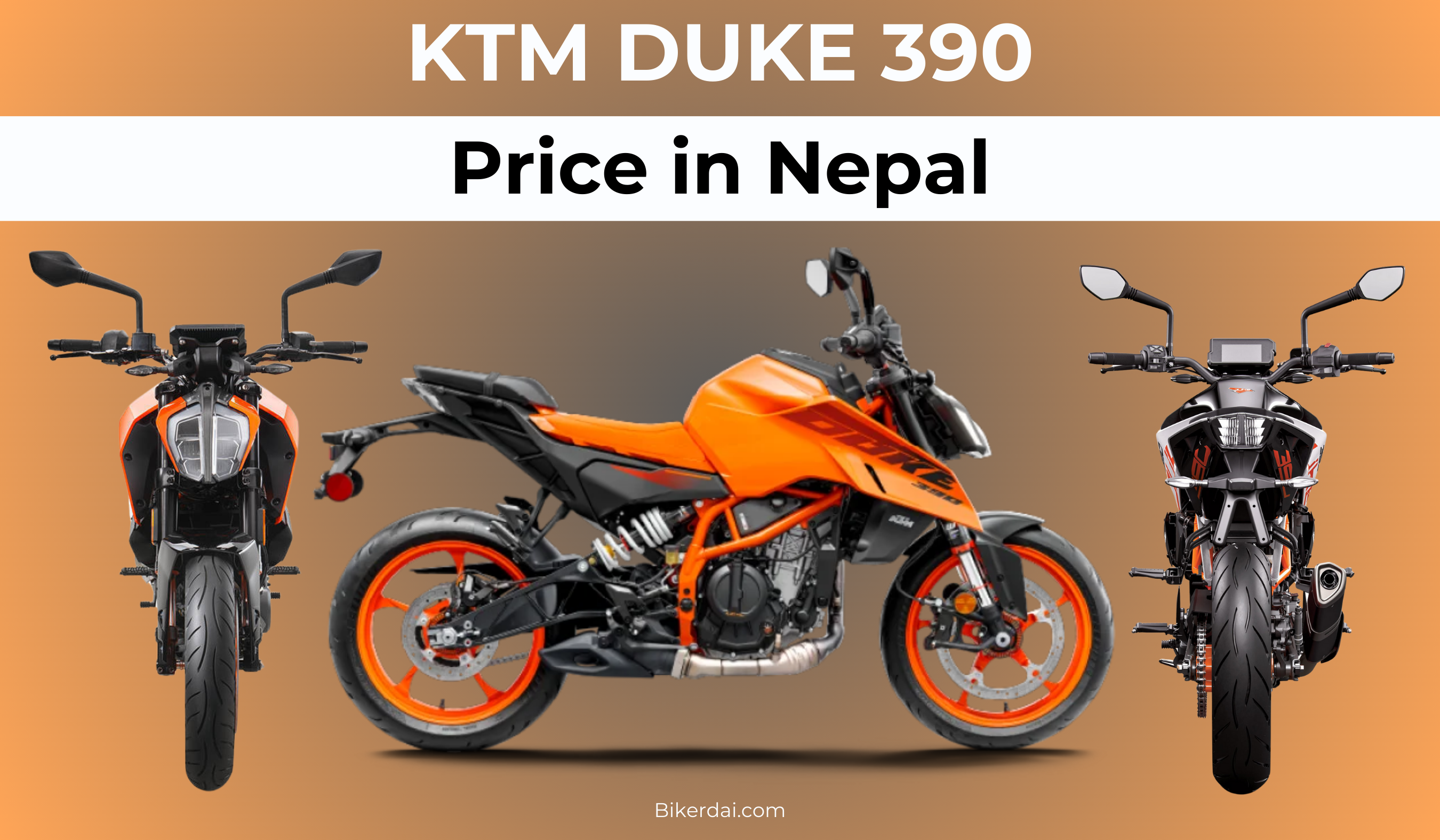 KTM DUKE 390 price in nepal